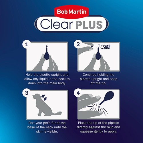 Bob Martin Clear Plus Spot - On For Large Dogs