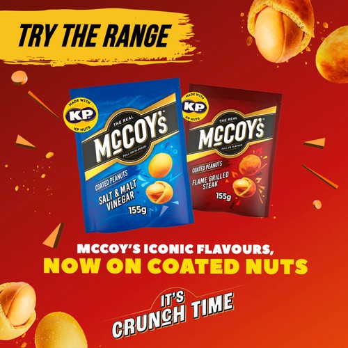 McCoy's Coated Peanuts Flame Grilled Steak 