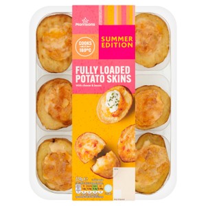 Morrisons Summer Eating Cheese & Bacon Potato Shells 224g