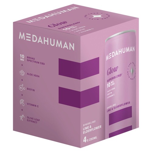 Medahuamn Glow 10Mg 4 X 250Ml