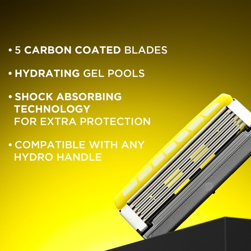 Wilkinson Sword Hydro Sense Energize Razor 4 Blades