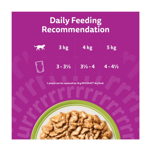 Whiskas Senior 7+ Mixed Menu Wet Cat Food Pouches in Gravy 12 x 85g
