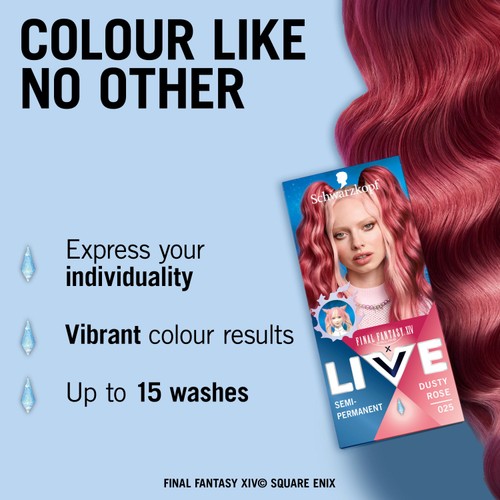 Schwarzkopf LIVE Dusty Rose 025
