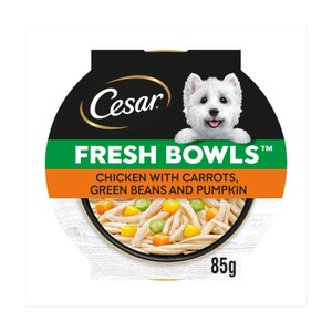 Cesar Fresh Bowl Adult Wet Dog Food with Duck in Gravy 85g