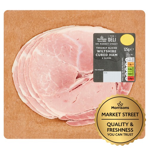 Market Street Deli Thickly Sliced Wiltshire Ham