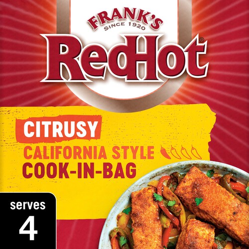 Frank's Citrussy California Style Cook In Bag 