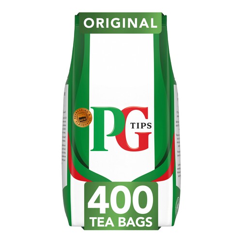 PG Tips Original 400 Tea Bags 