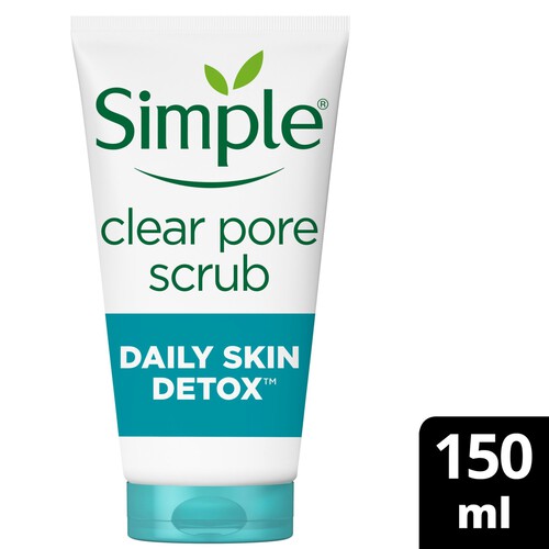 Simple Clear Pore Polisher Face Scrub