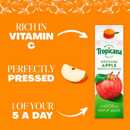 Tropicana Pressed Apple Fruit Juice 