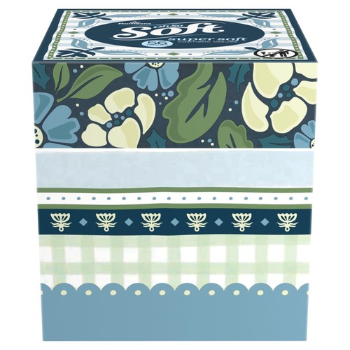 Morrisons Spring Summer Limited Edition Cube Tissues