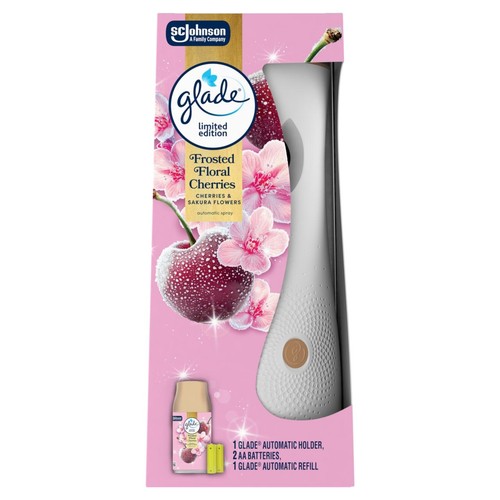Glade Large Automatic Spray Holder Cherry