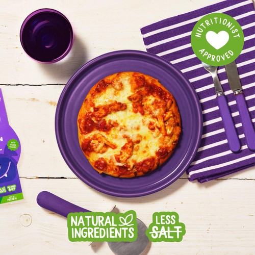 Piccolo Mini BBQ Chicken Pizza With Hidden Veggies 130g