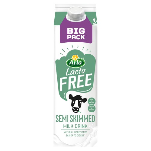 Arla LactoFREE Semi Skimmed Milk Drink 