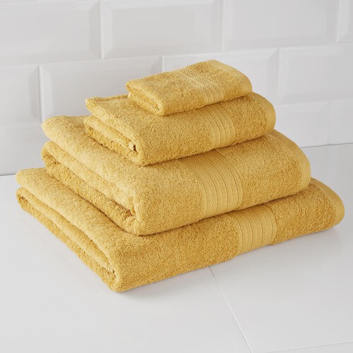 Morrisons Ochre Supersoft Bath Towel