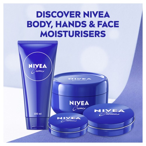 NIVEA Creme All Purpose Body Cream for face, hands and body