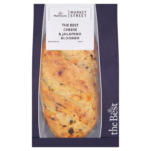 Morrisons cheese jalapeno bloomer