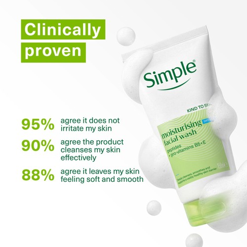 Simple Moisturising Facial Wash 150ml