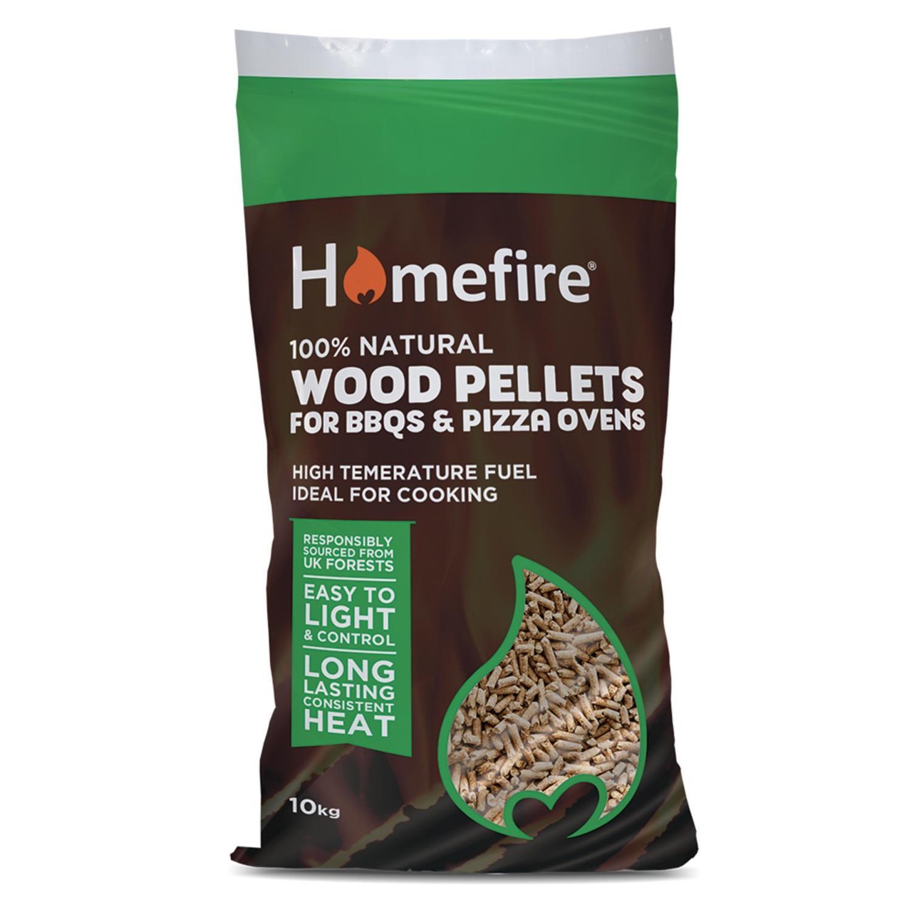 Homefire BBQ & Pizza Oven Pellets 10kg
