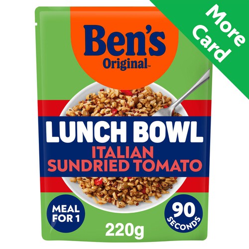 Ben's Original Lunch Bowl Italian Style Sundried Tomato Grains & Rice 