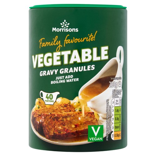 Morrisons Vegetable Gravy Granules 200g