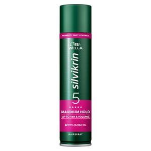 Wella Silvikrin Maximum Hold Hairspray 250Ml