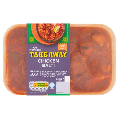 Morrisons Takeaway Indian Chicken Balti