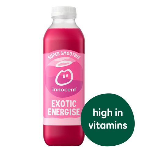 Innocent Lychee & Dragon Fruit Exotic Energise Super Smoothie with Vitamins