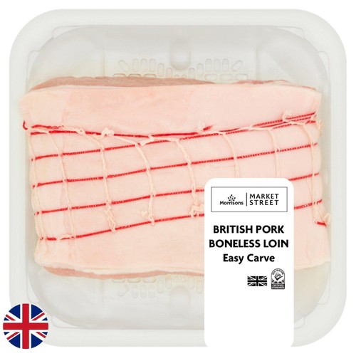 Morrisons British Pork Loin Boneless Joint 800g