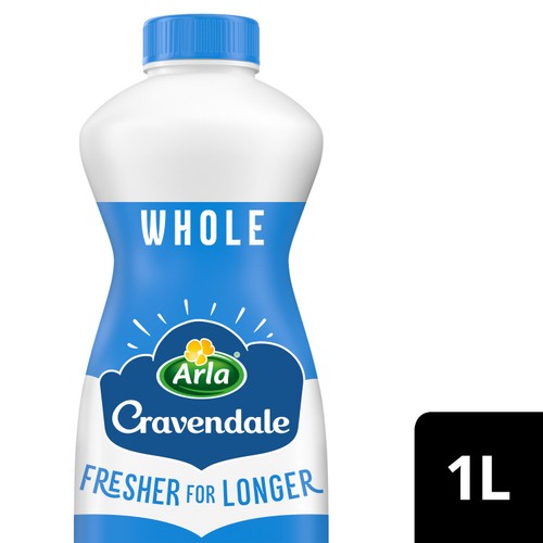 Cravendale Filtered Fresh Whole Milk Fresher for Longer