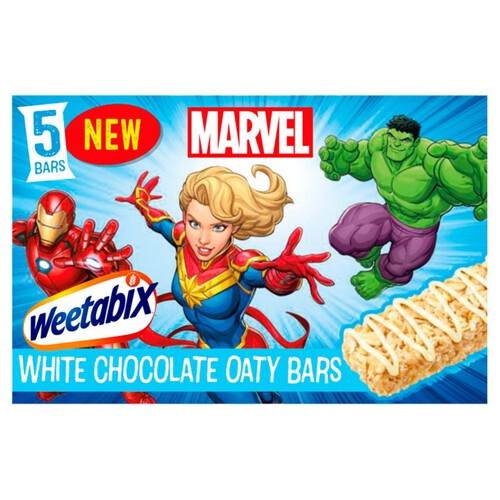 Weetabix Marvel White Chocolate Oat Bar 