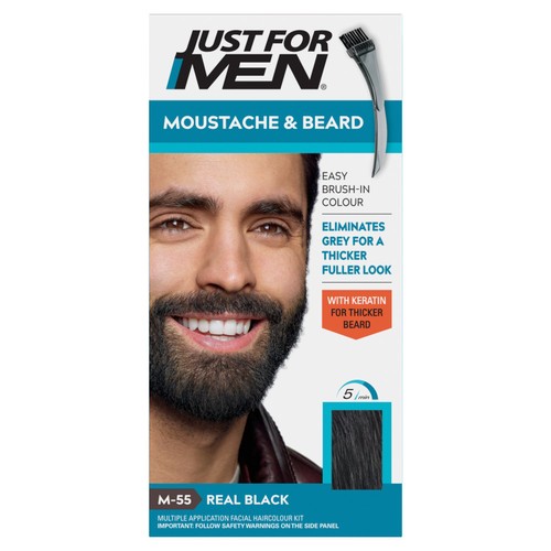 Just For Men Moustache & Beard Real Black M-55