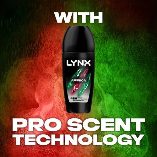 Lynx Antipersiprant Deodorant Roll On Africa 50ml