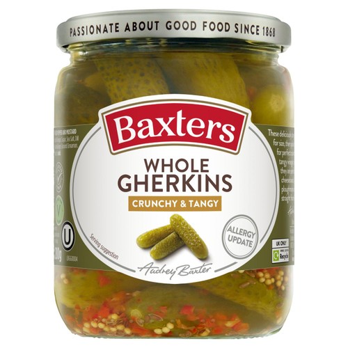 Baxters Whole Gherkins