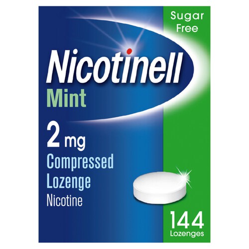 Nicotinell Nicotine Lozenges Stop Smoking Aid 2mg Mint