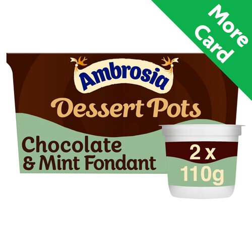 Ambrosia Dessert Pot Chocolate & Mint