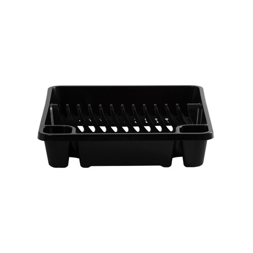 Morrisons Rectangular Dish Drainer Black