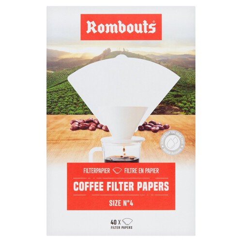 Rombouts Coffee Filter Papers No.4