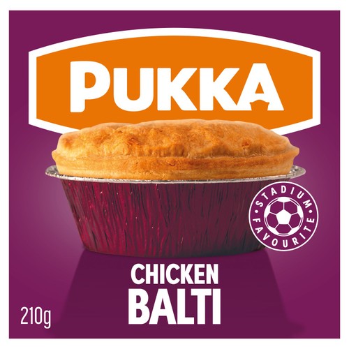 Pukka Chicken Balti Pie