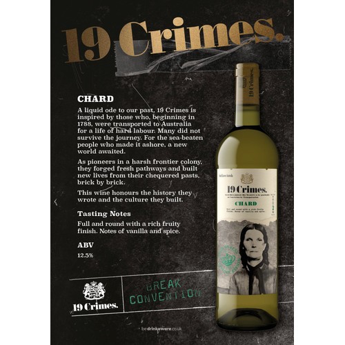 19 Crimes Chardonnay