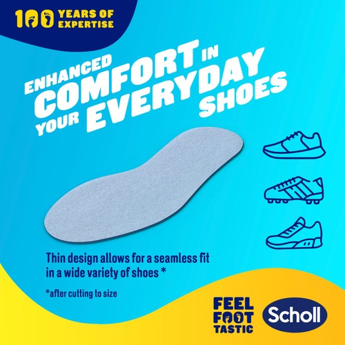 Scholl Shock Reducer Everyday Insoles One Pair