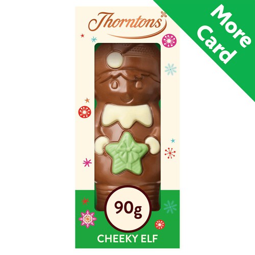 Thorntons Cheeky Elf Milk Chocolate Figure