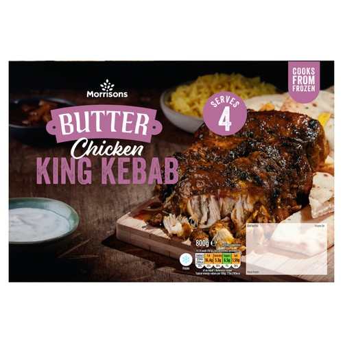 Morrisons Butter Chicken King Kebab 800g