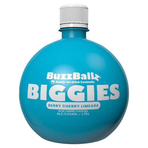 Buzzballz Biggies Cocktails Berry Cherry Limeade 13.5% Abv  1.75L