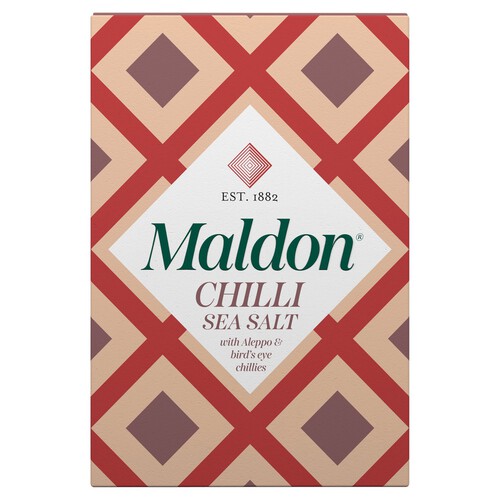 Maldon Chilli Sea Salt With Aleppo & Bird's Eye Chillies 