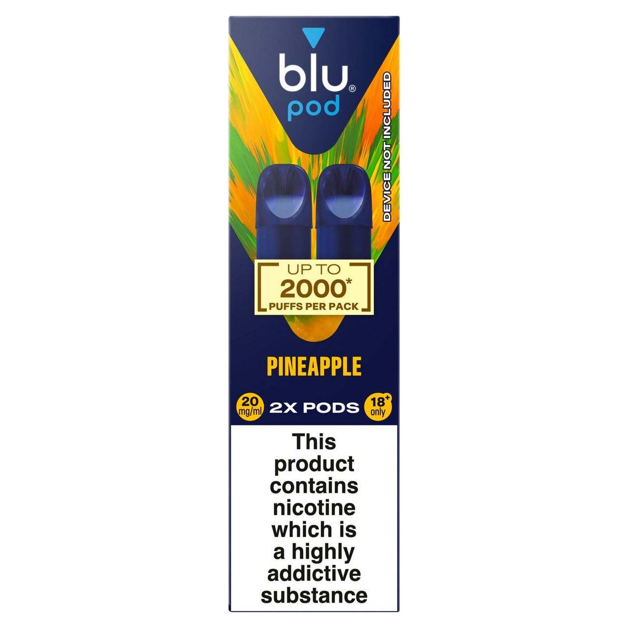 Blu Bar Pods Pineapple 20mg