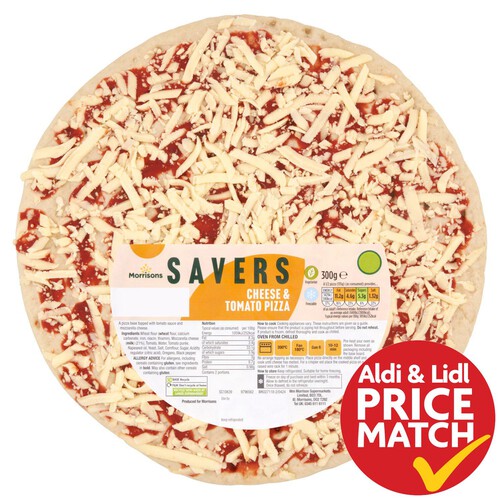 Morrisons Savers 10 Cheese & Tomato Pizza