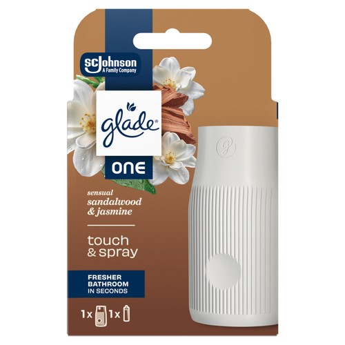 Glade One Touch & Spray Sensual Sandalwood & Jasmine 13Ml