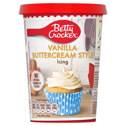 Betty Crocker Vanilla Buttercream Style Icing