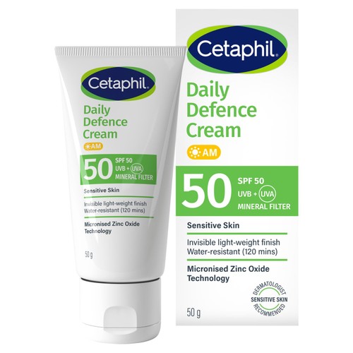 Cetaphil Daily Defence Moisturiser Spf 50+ Uva