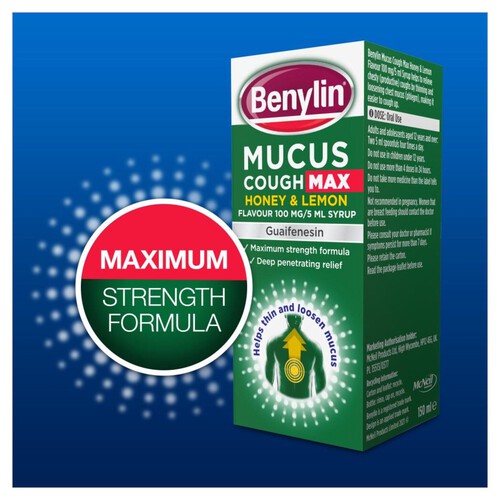 Benylin Mucus Cough Honey & Lemon